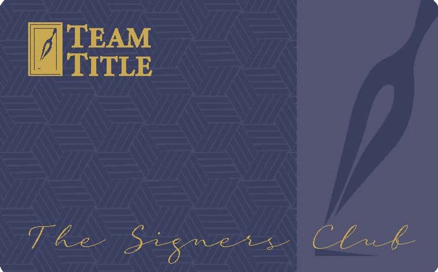 Team Title Signers Club card